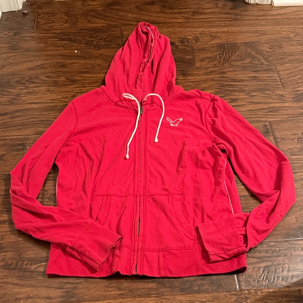American Eagle Outfitters Red Hoodie
